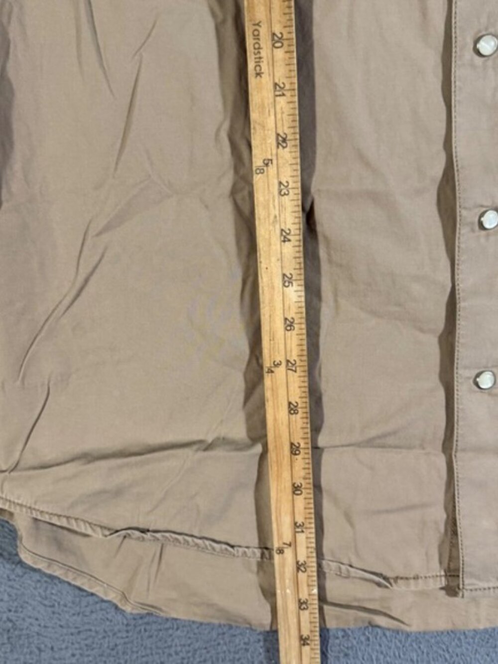 Old Navy Mens‎ XXL Western Pearl Snap Shirt Long Sleeve Button Up Casual Cowboy - Picture 4 of 6